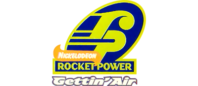 Rocket Power Gettin' Air logo for GameBoy Color